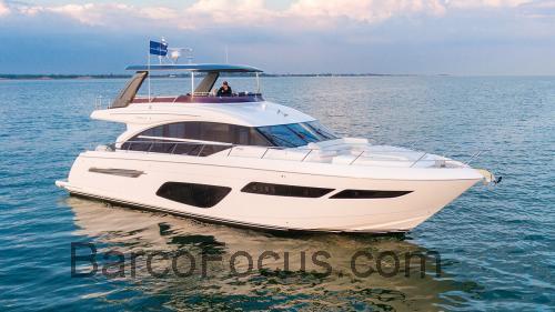 Princess 70 Flybridge ficha tecnica